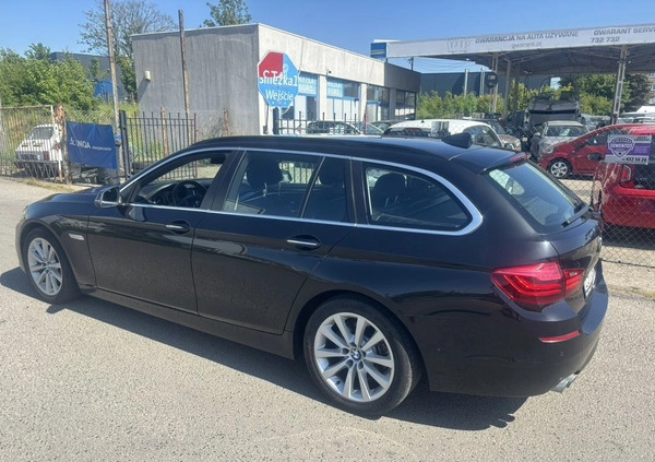 BMW Seria 5 cena 49999 przebieg: 251600, rok produkcji 2013 z Działdowo małe 436